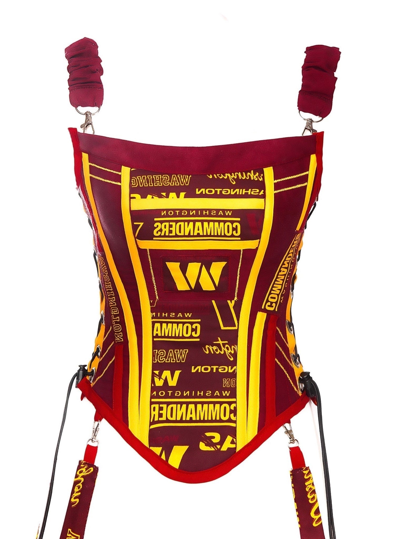 Washington DC Football Team Corset - Mologoko Couture