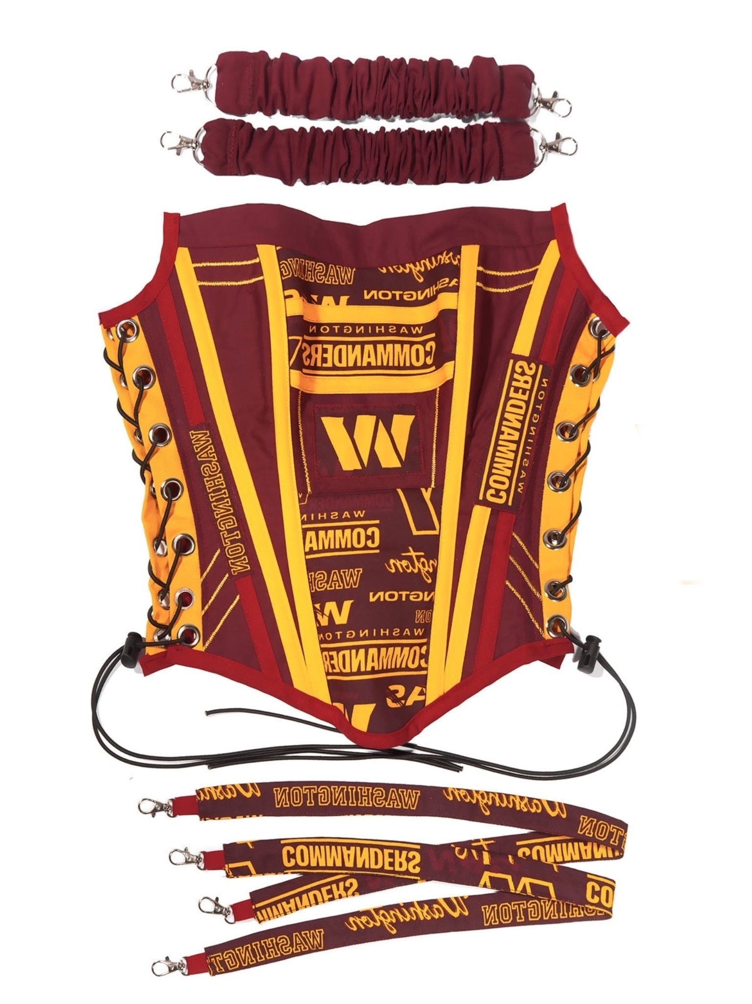 Washington DC Football Team Corset - Mologoko Couture