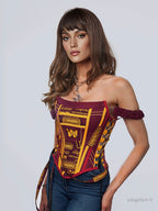 Washington DC Football Team Corset - Mologoko Couture