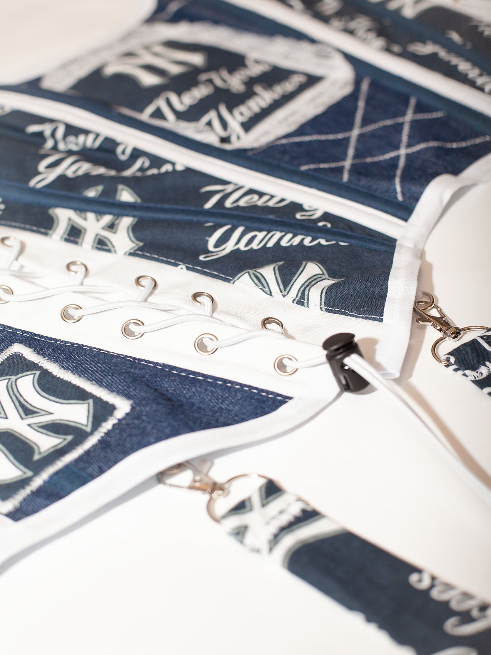 New York Yankees Baseball Team Corset Top