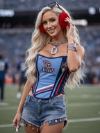 Tennessee Titans Football Team Corset Top