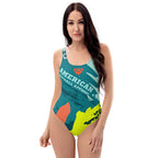 AFA Abstract Sealife Signature Premium One-Piece Swimsuit