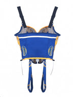 Los Angeles Charges Football Team Corset Top
