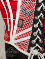 Washington Capitals Hockey Team Corset Bustier Top - Mologoko Couture