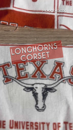 The University of Texas Longhorns Corset Top